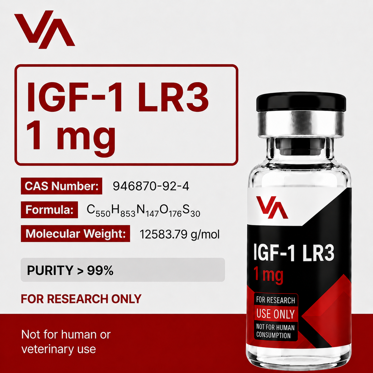 IGF-1 LR3 1mg